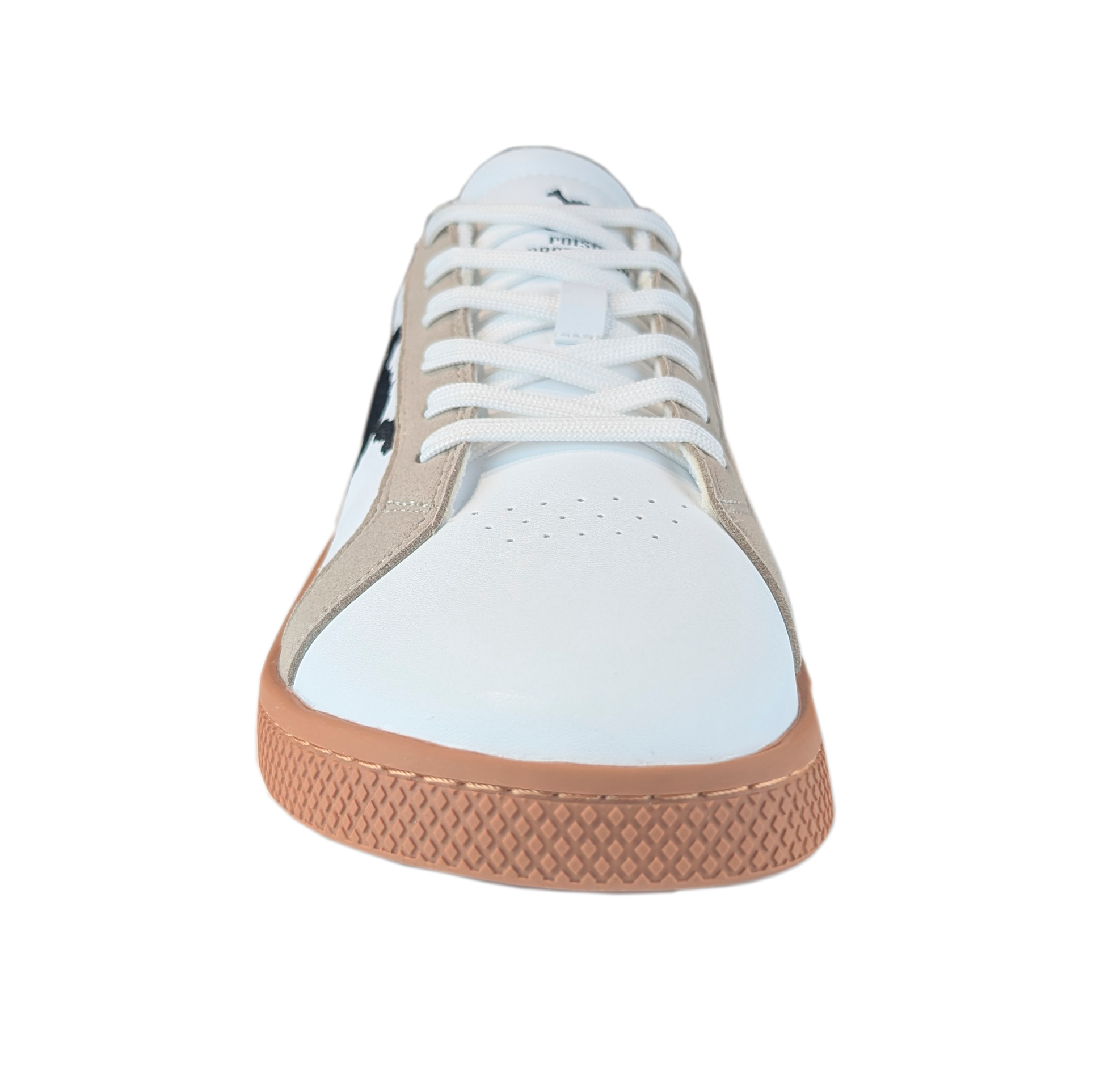 Zapatilla Barefoot Tokyo Skull White/Beige Suede/Black/Gum Brown