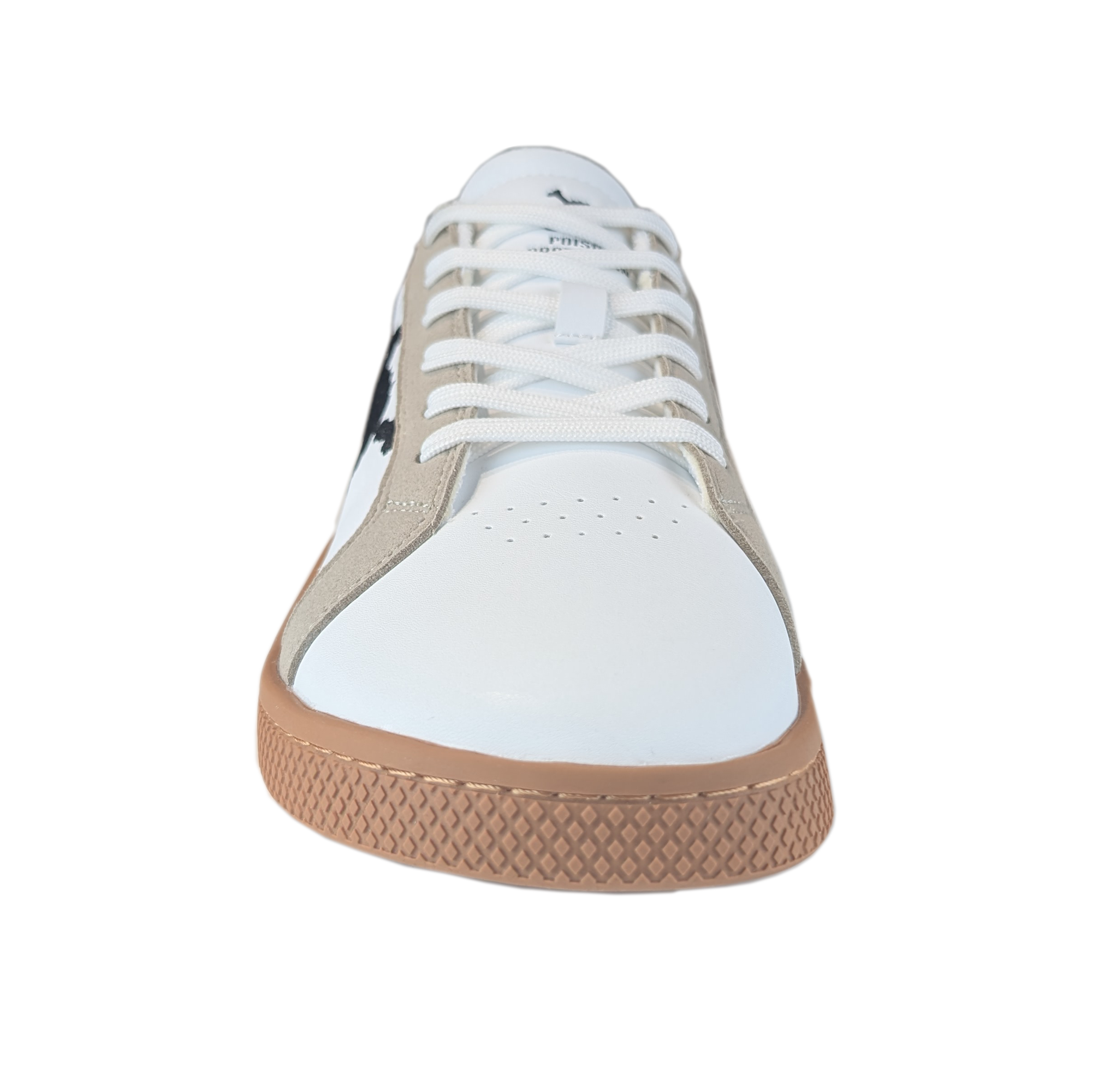 Zapatilla Barefoot Tokyo Skull White/Beige Suede/Black/Gum Brown