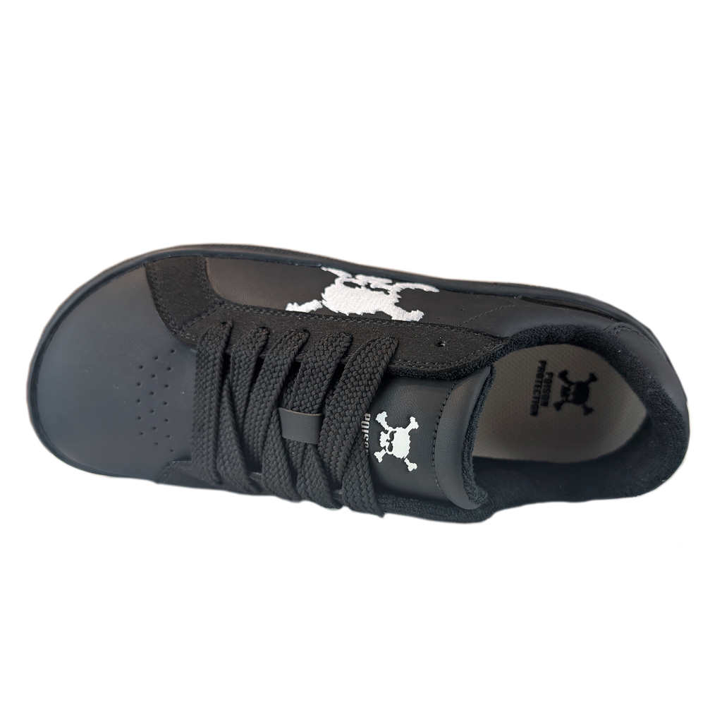 Zapatilla Barefoot Tokyo Skull Black/White