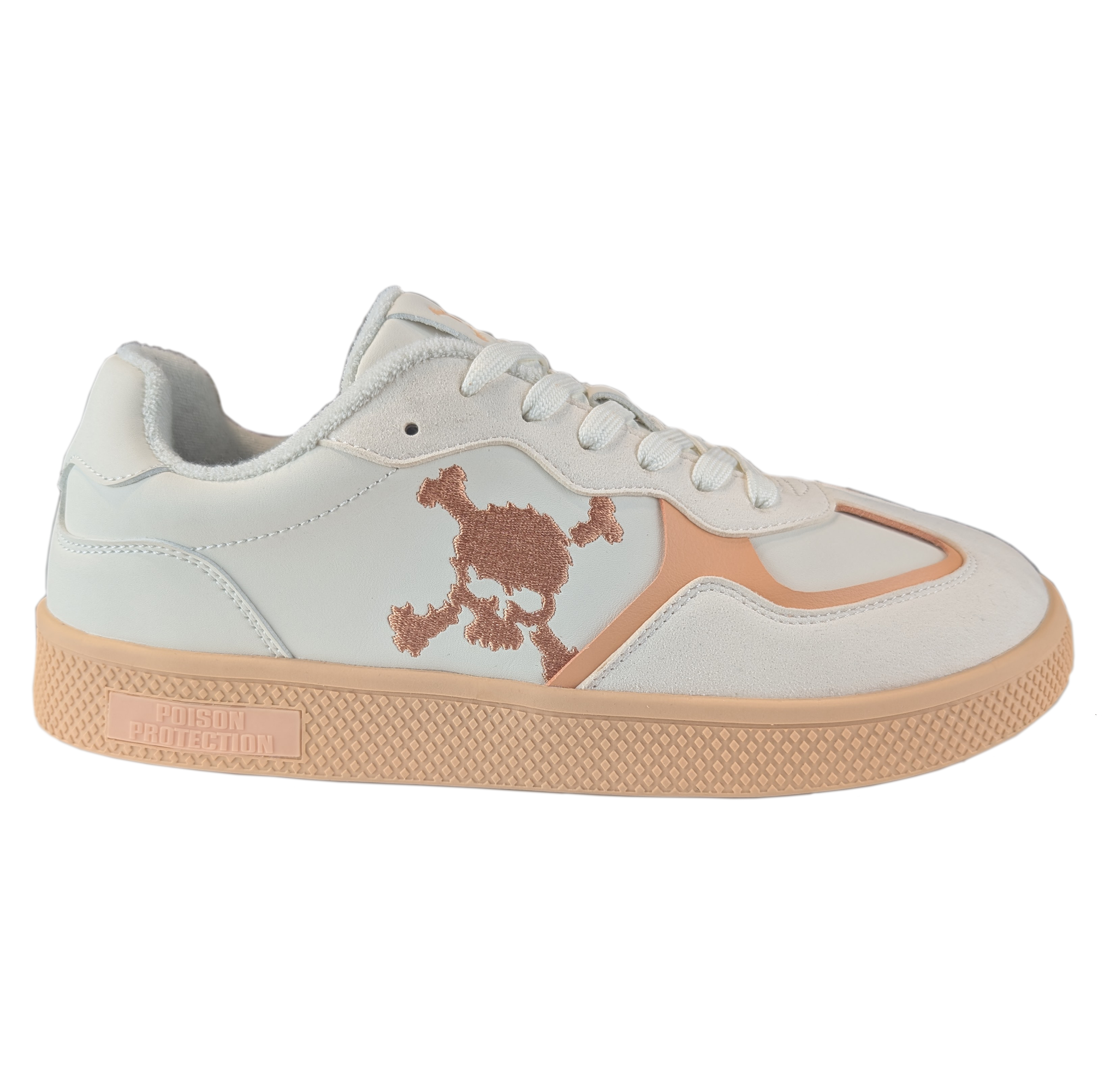 Paris Skull White/Light Gray/Light Pink/Beige