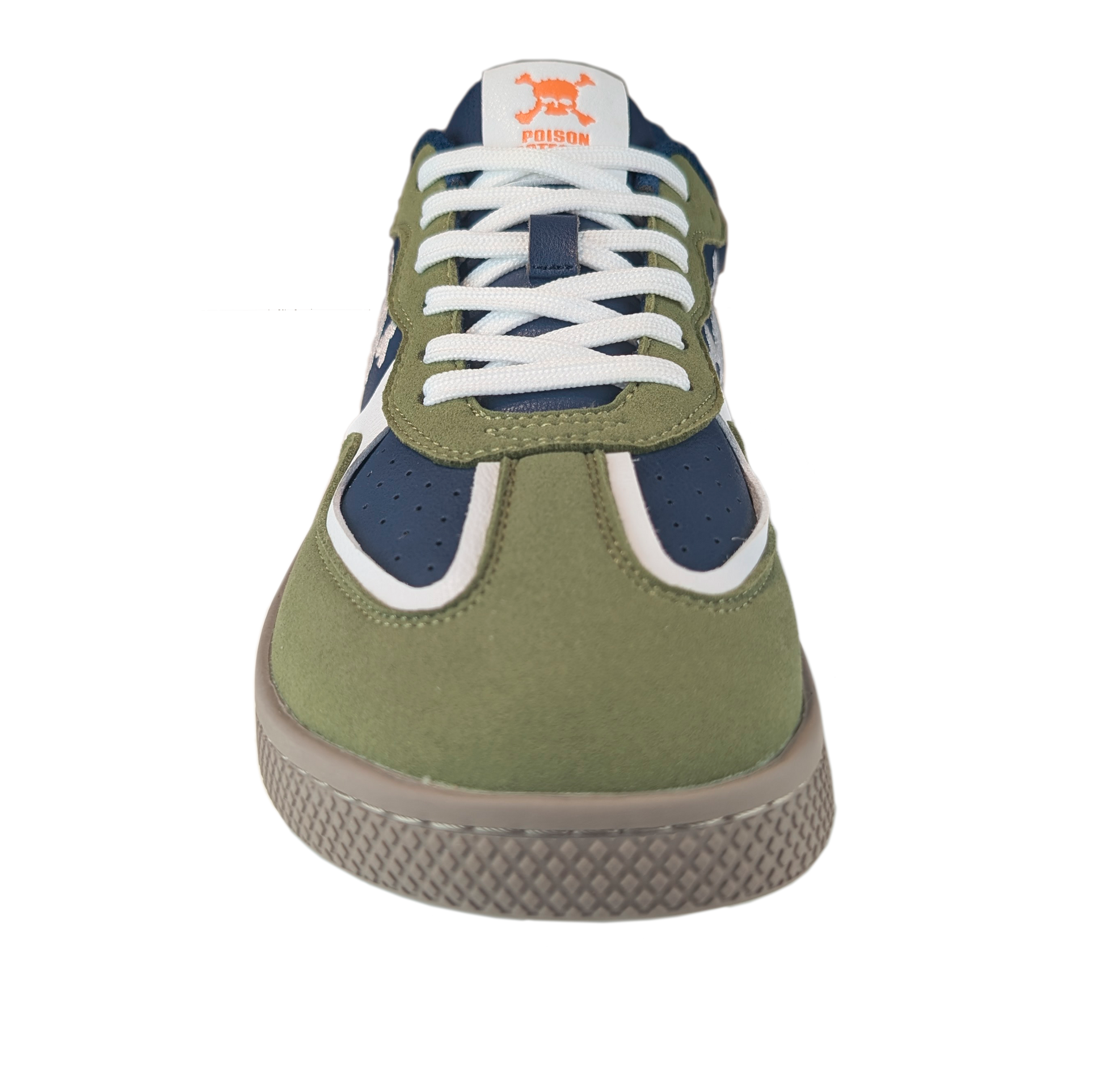 Zapatilla Barefoot Paris Skull Olive Green/Navy Blue/White/Orange/Beige