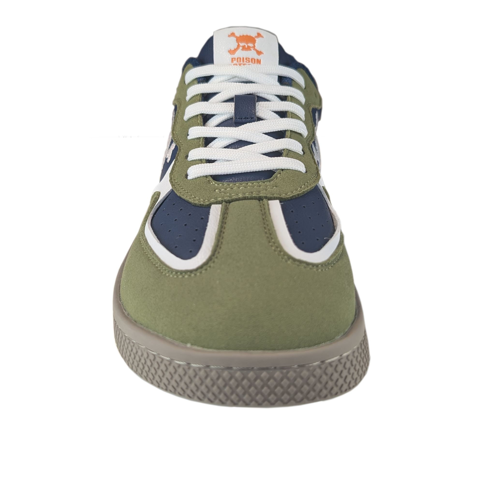 Zapatilla Barefoot Paris Skull Olive Green/Navy Blue/White/Orange/Beige