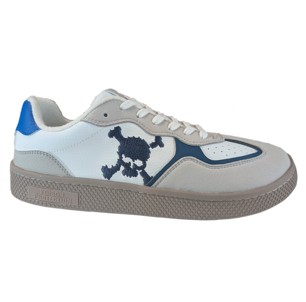 Zapatilla Barefoot Paris Skull White/Light Gray/Blue/Black/Brown
