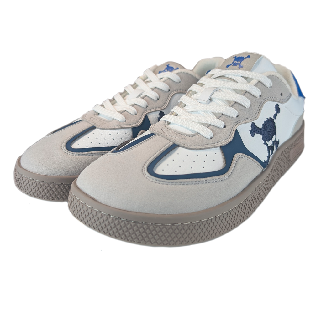 Zapatilla Barefoot Paris Skull White/Light Gray/Blue/Black/Brown