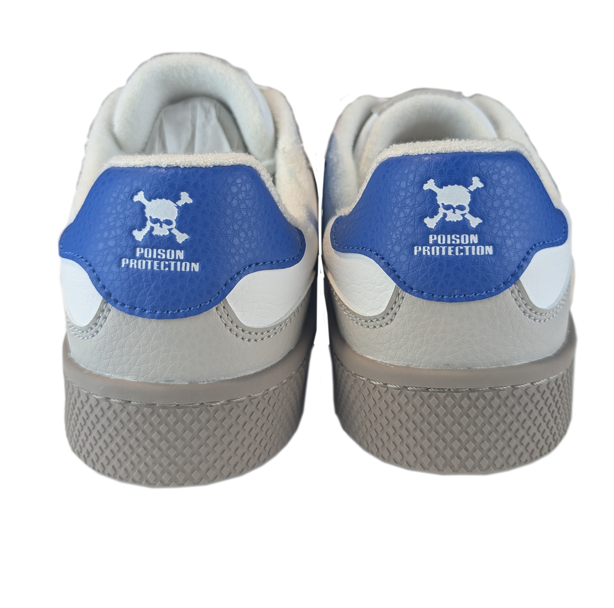 Zapatilla Barefoot Paris Skull White/Light Gray/Blue/Black/Brown