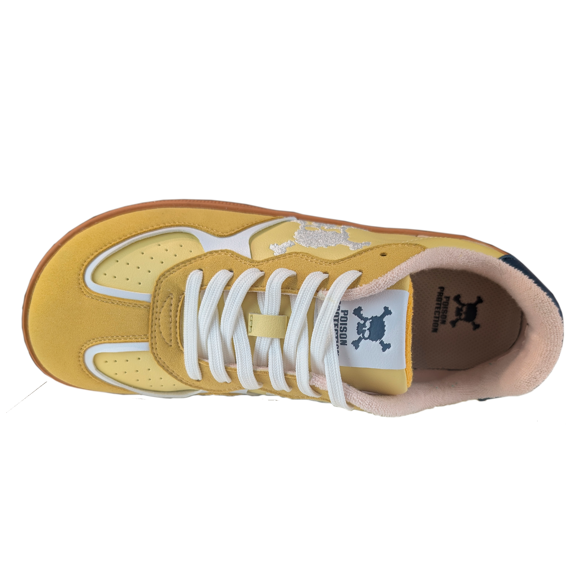 Zapatilla Barefoot Paris Skull Yellow