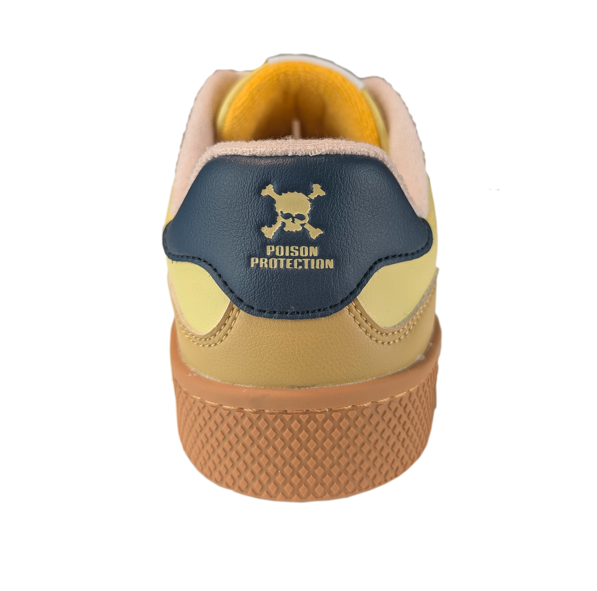 Zapatilla Barefoot Paris Skull Yellow