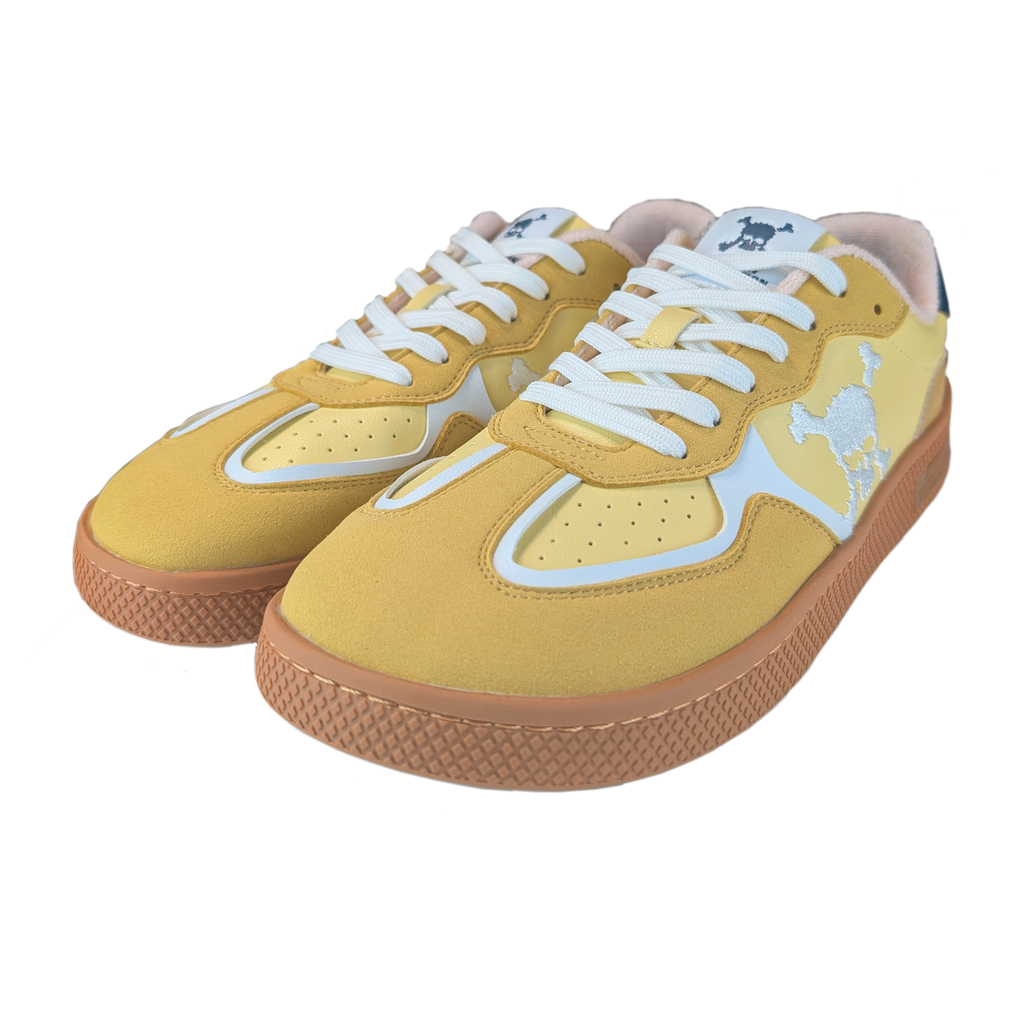 Zapatilla Barefoot Paris Skull Yellow