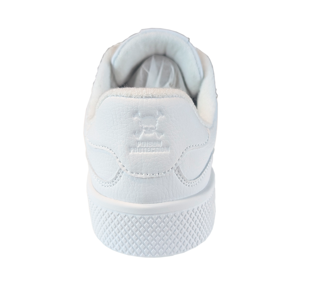 Zapatilla Barefoot Paris Skull Triple White