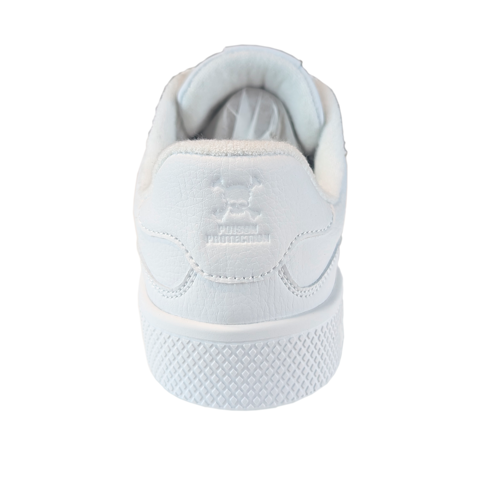 Zapatilla Barefoot Paris Skull Triple White
