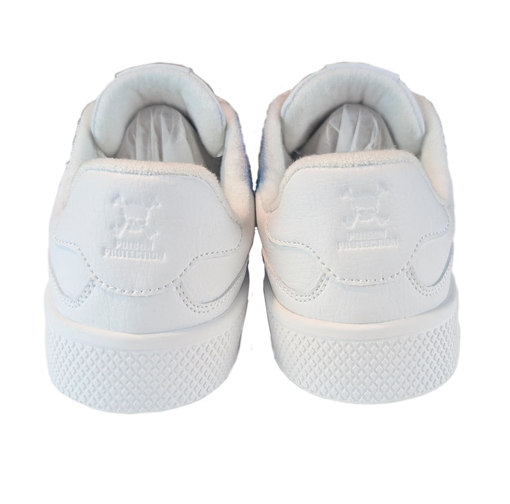 Zapatilla Barefoot Paris Skull Triple White
