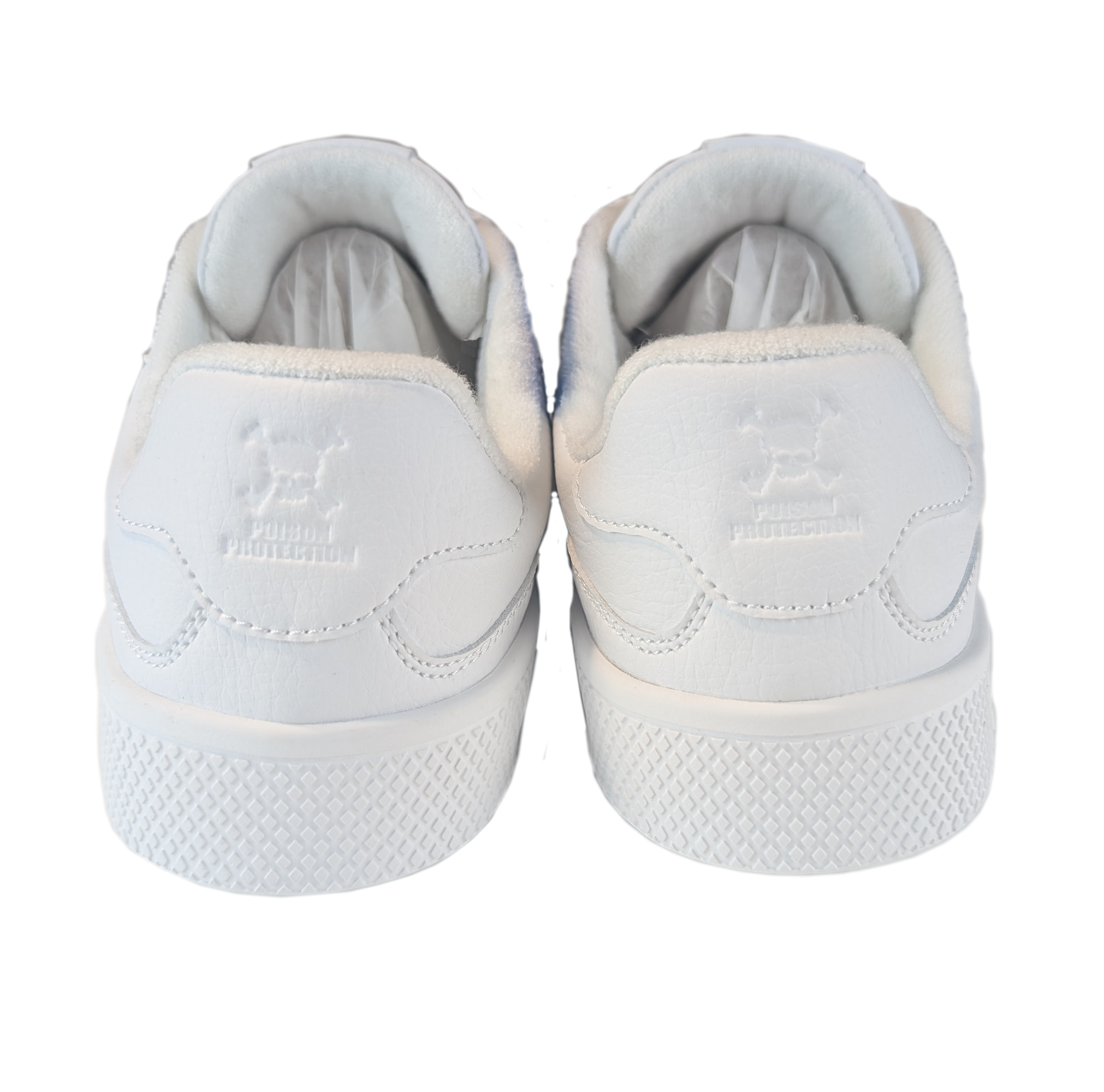 Zapatilla Barefoot Paris Skull Triple White