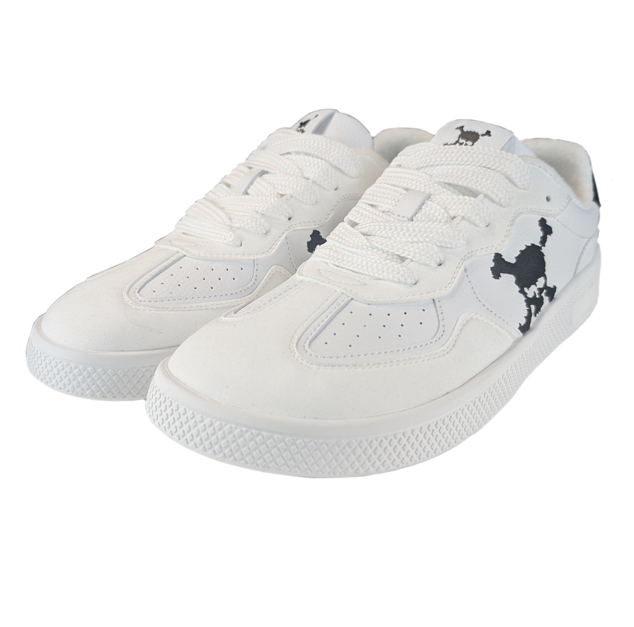 Zapatilla Barefoot Paris Skull White/Black
