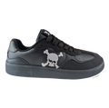 Zapatilla Barefoot Paris Skull Black/White