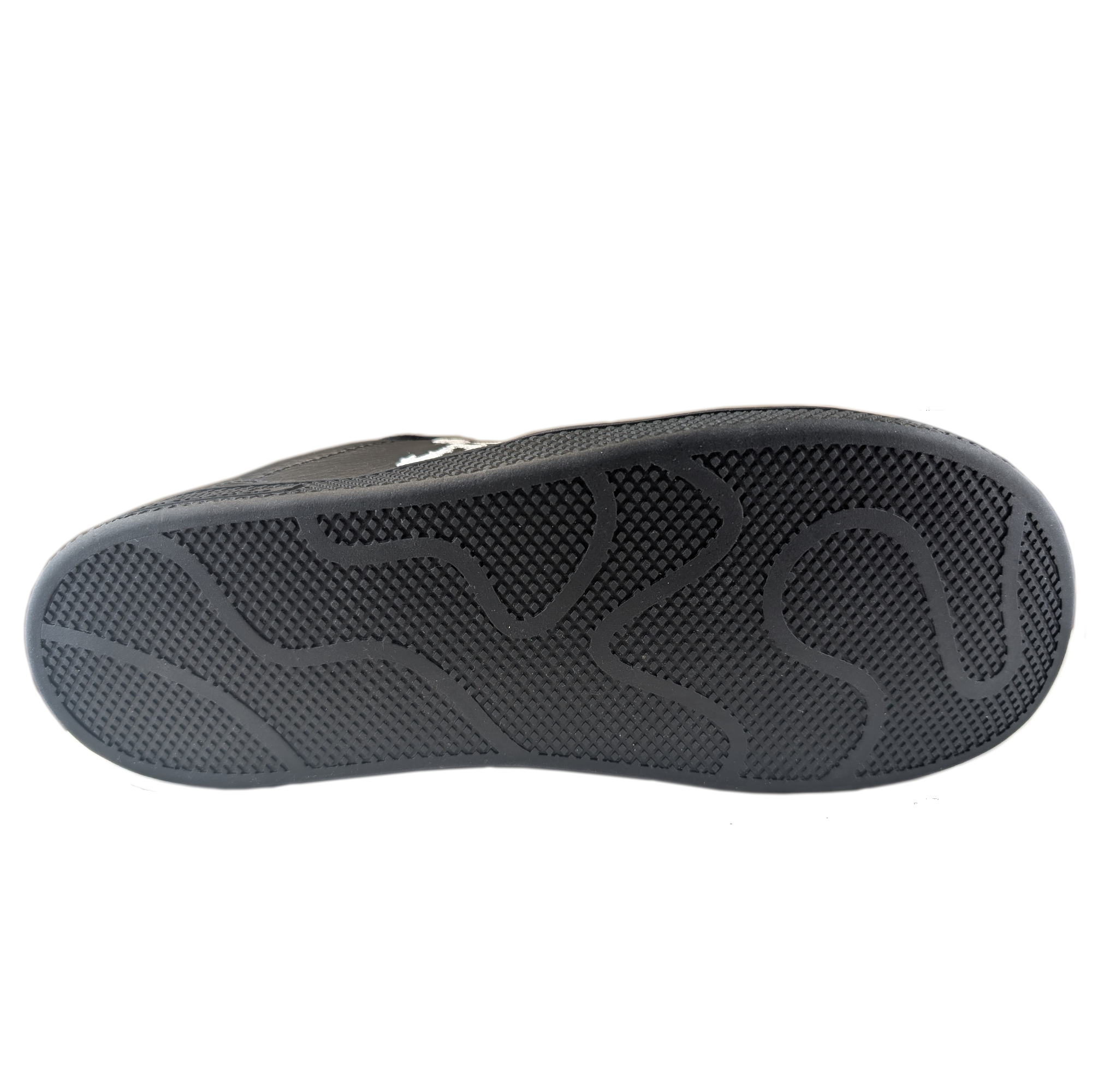 Zapatilla Barefoot Paris Skull Black/White