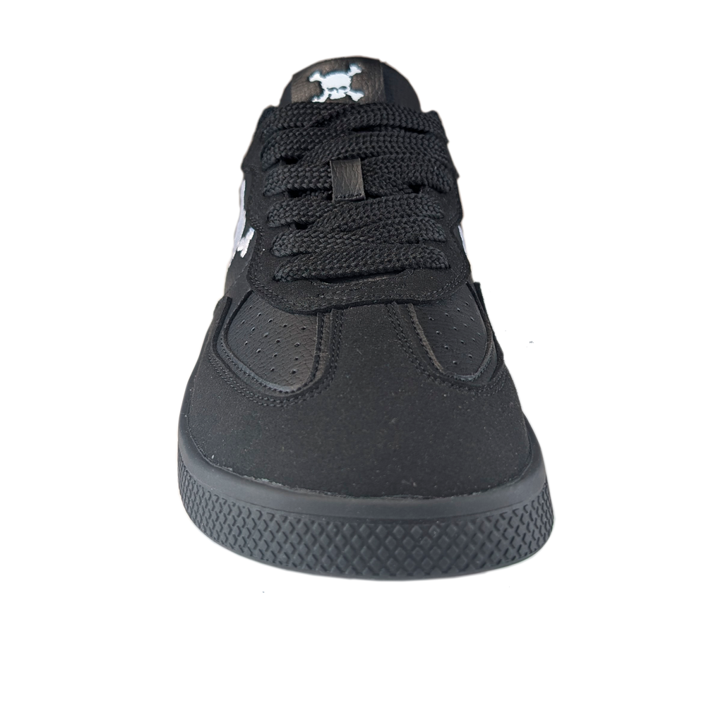 Zapatilla Barefoot Paris Skull Black/White