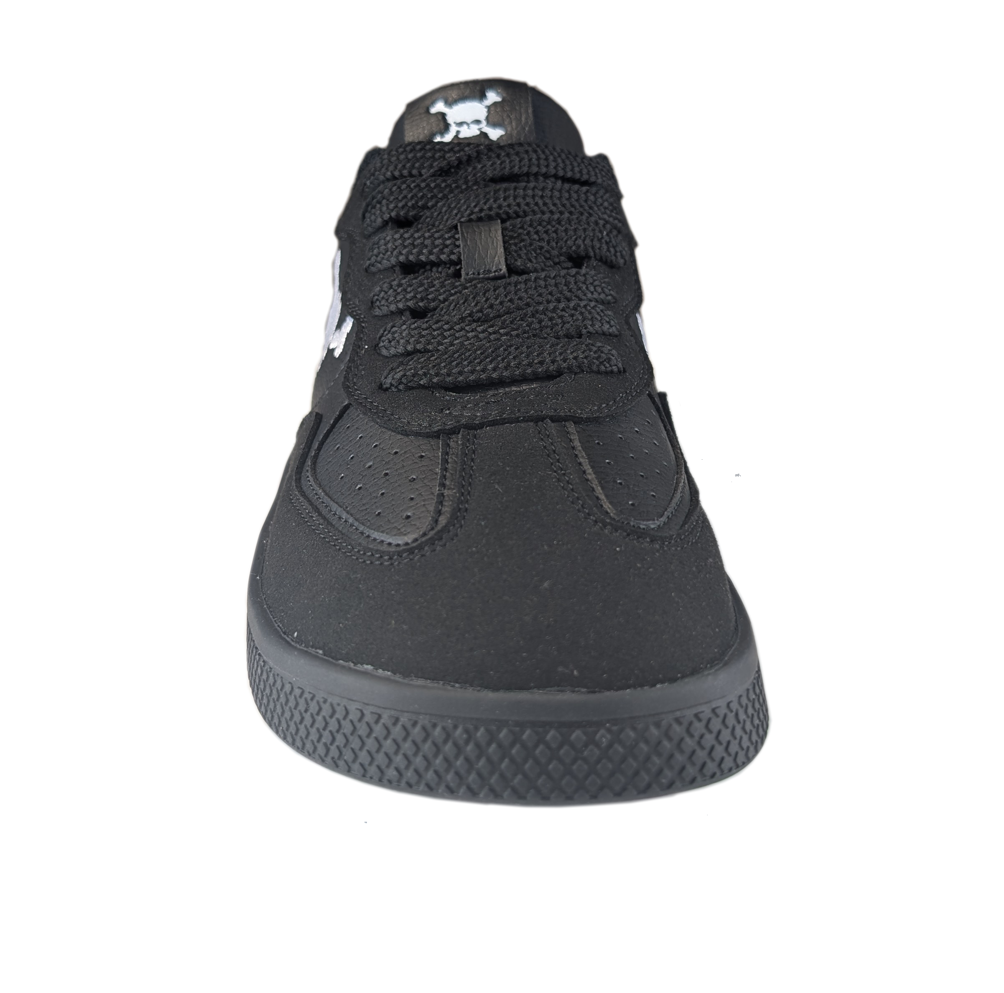 Zapatilla Barefoot Paris Skull Black/White