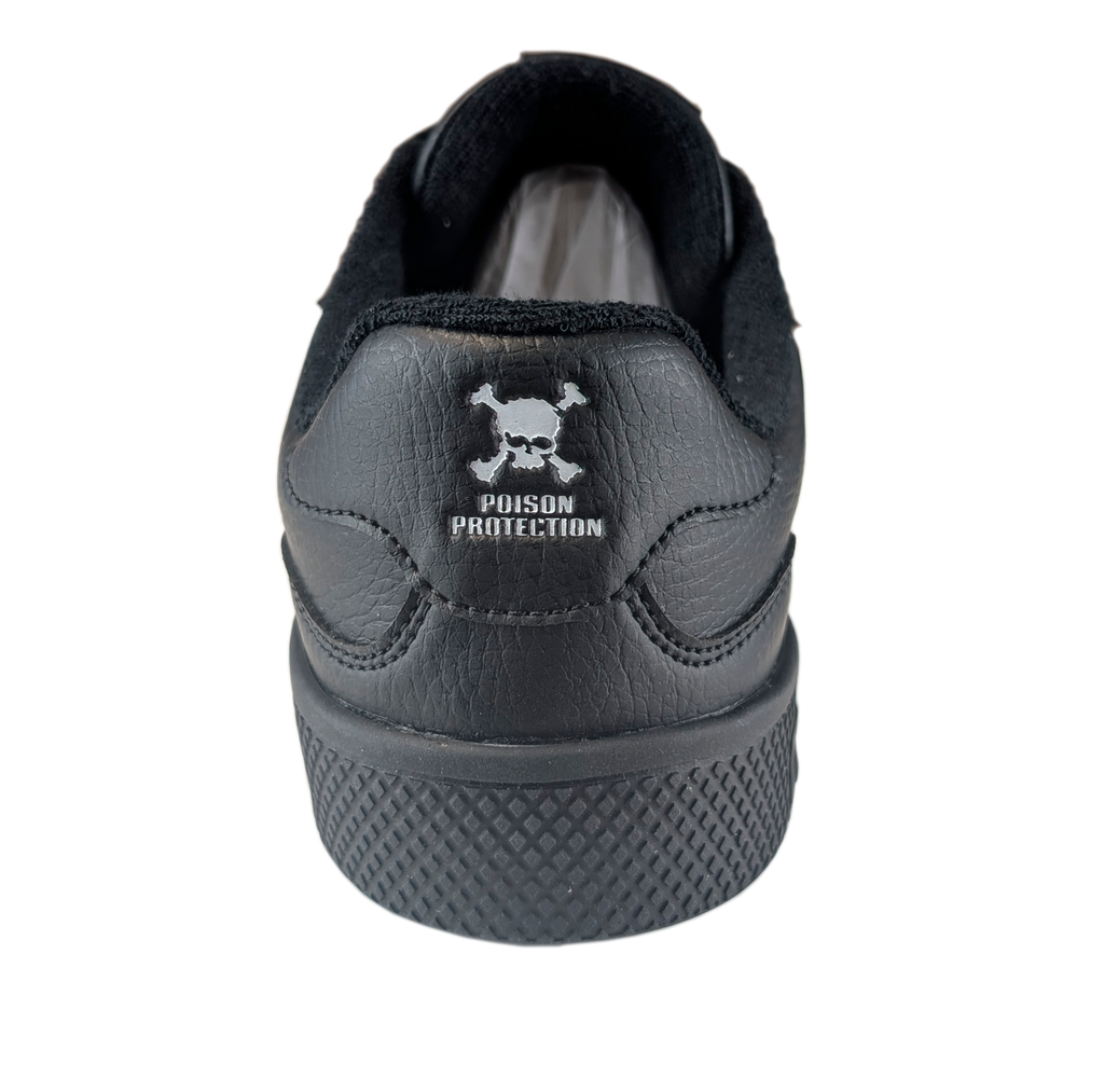 Zapatilla Barefoot Paris Skull Black/White