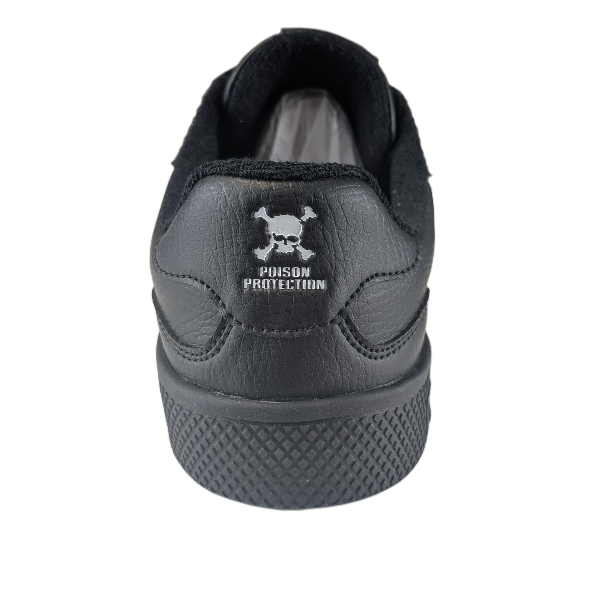 Zapatilla Barefoot Paris Skull Black/White