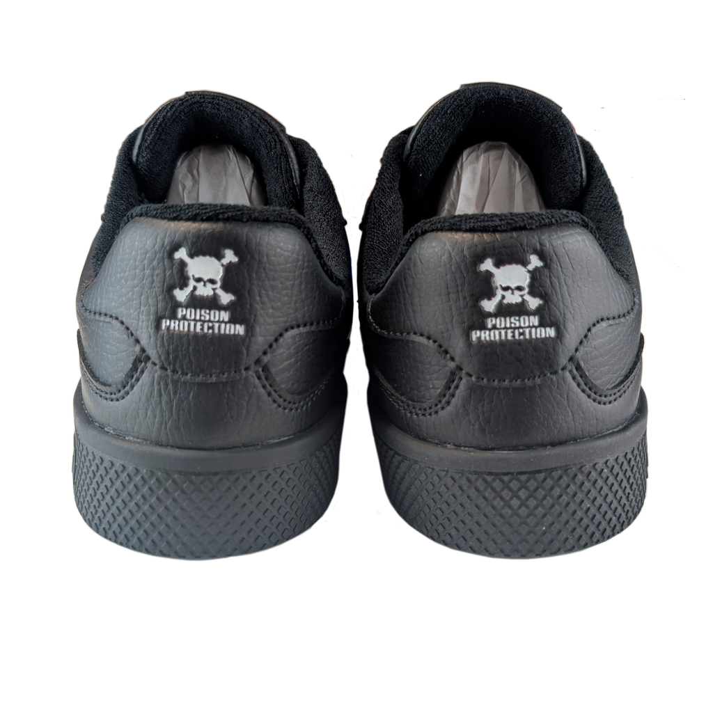 Zapatilla Barefoot Paris Skull Black/White