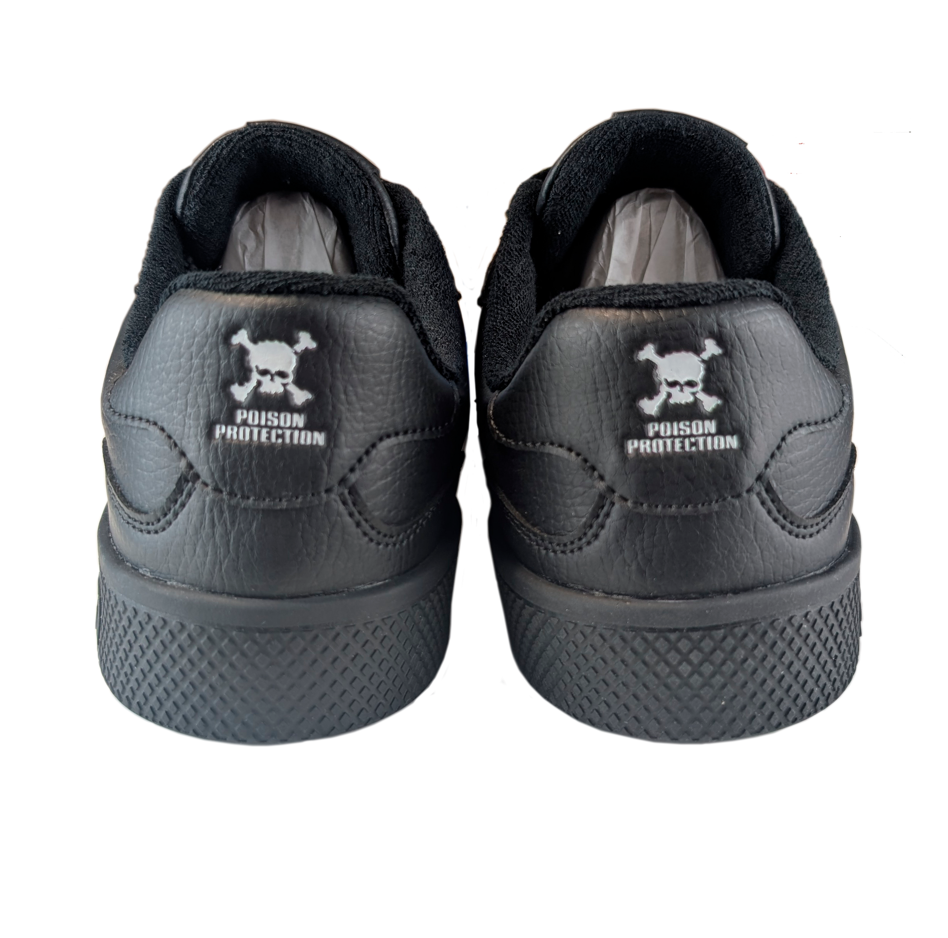 Zapatilla Barefoot Paris Skull Black/White