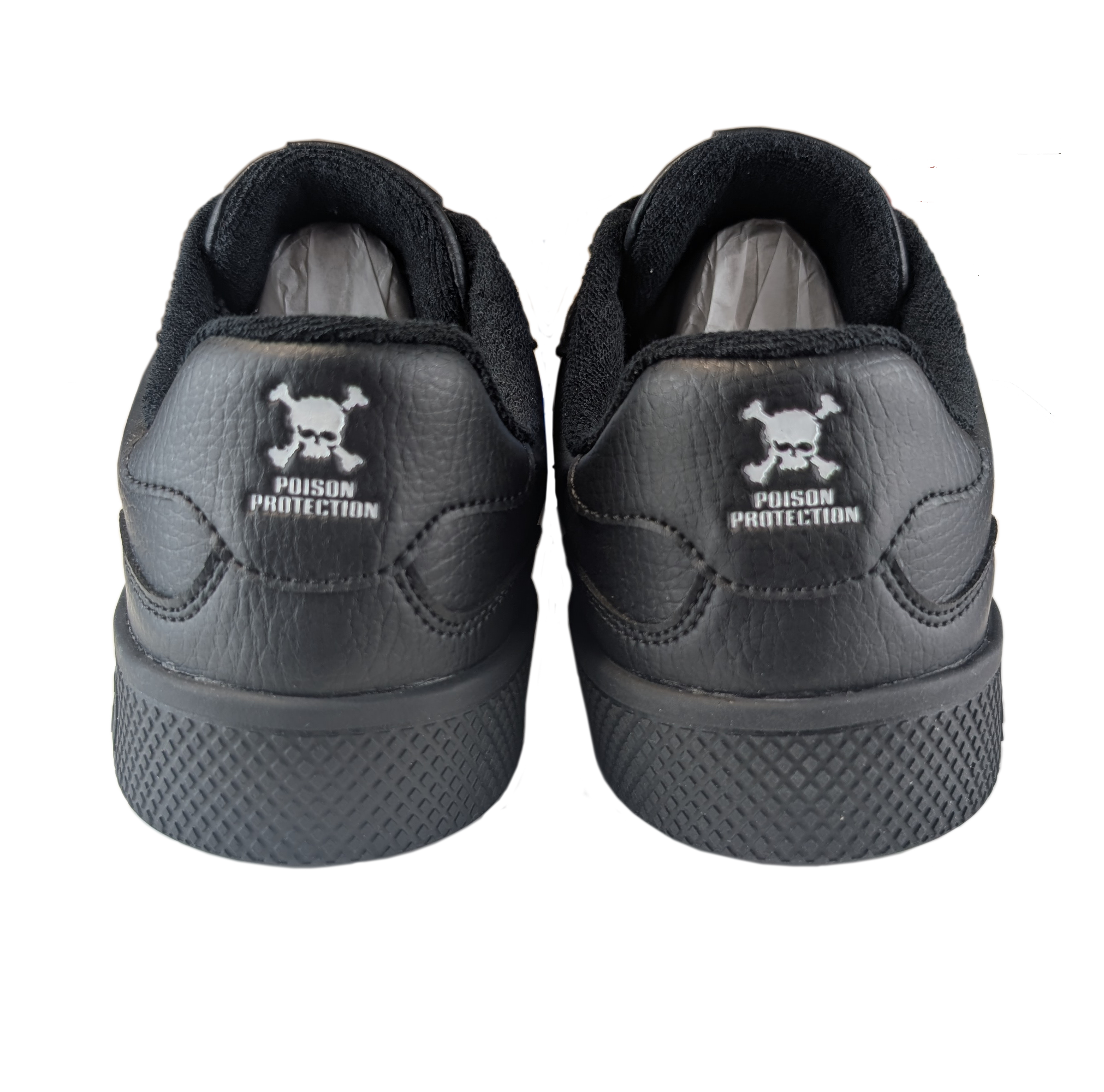 Zapatilla Barefoot Paris Skull Black/White