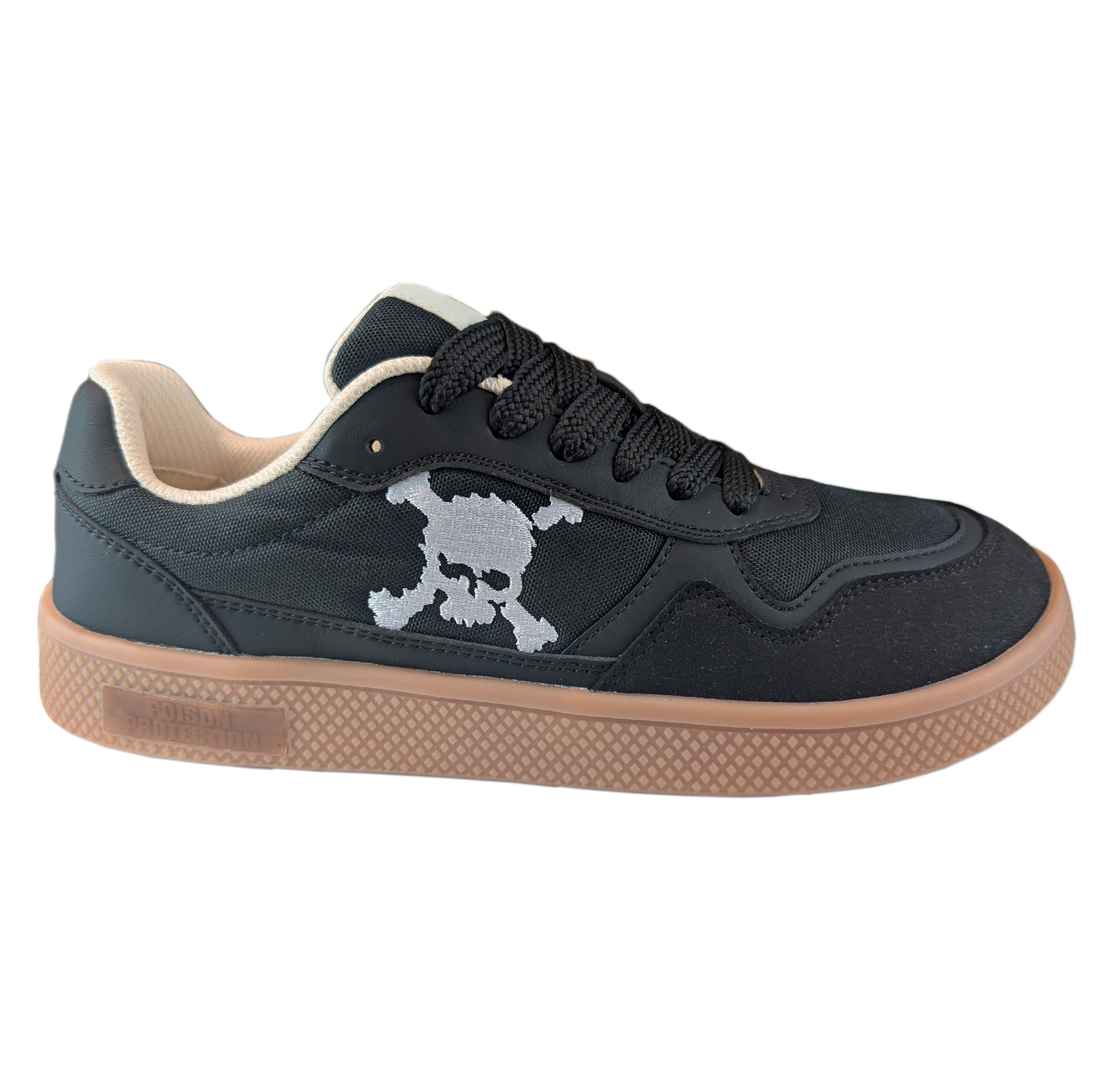 Zapatilla Barefoot Washington D.C Black/Gum