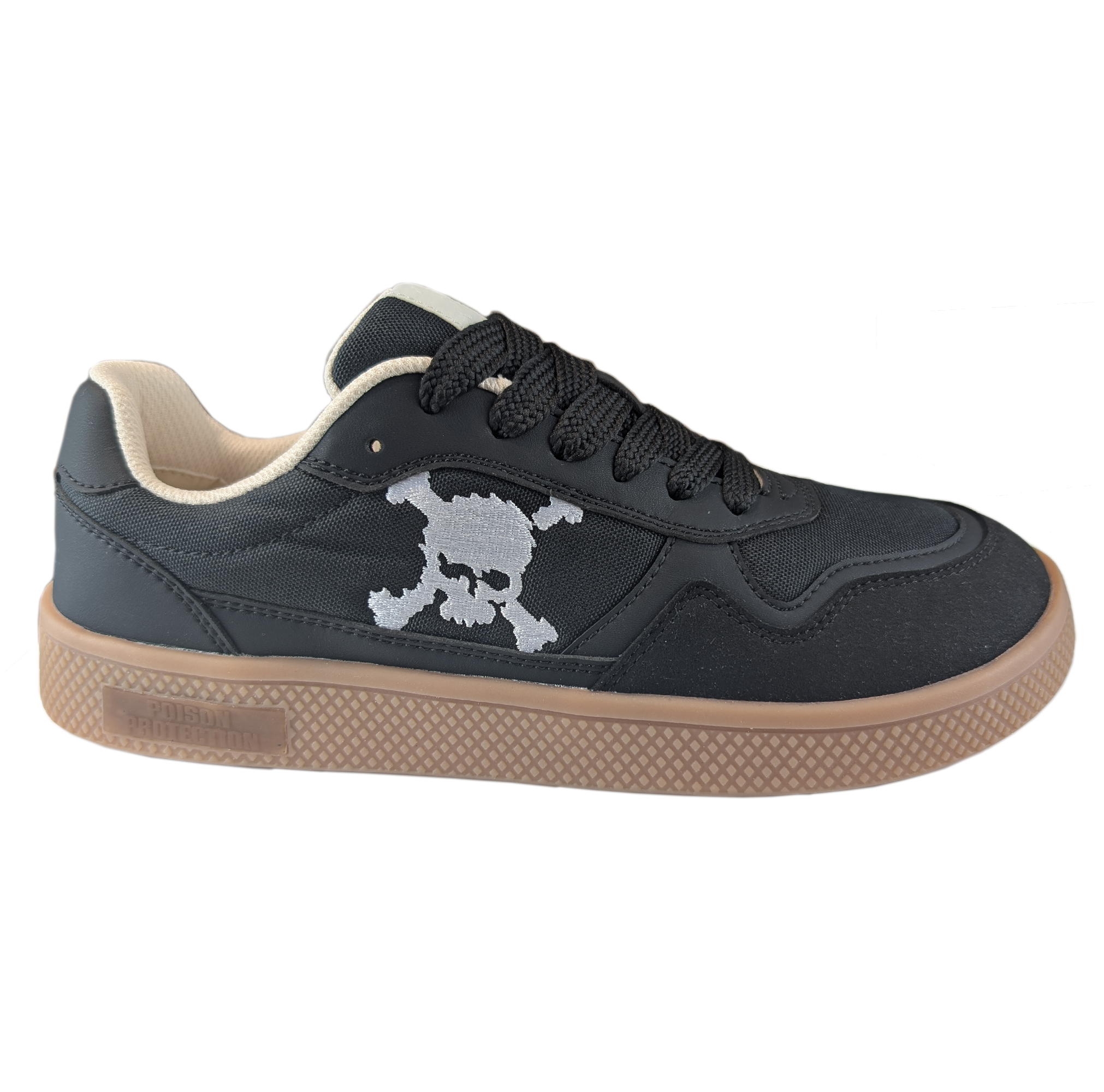 Zapatilla Barefoot Washington D.C Black/Gum