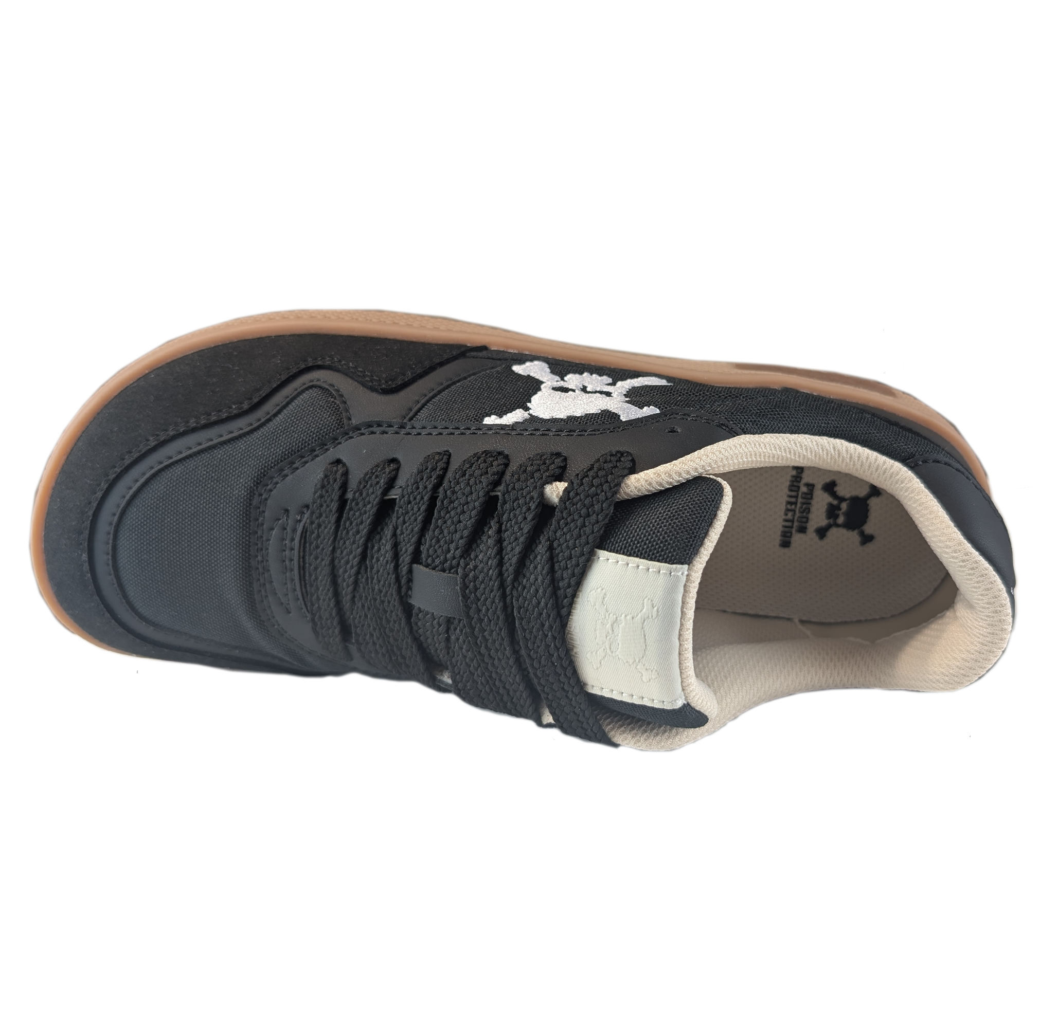 Zapatilla Barefoot Washington D.C Black/Gum