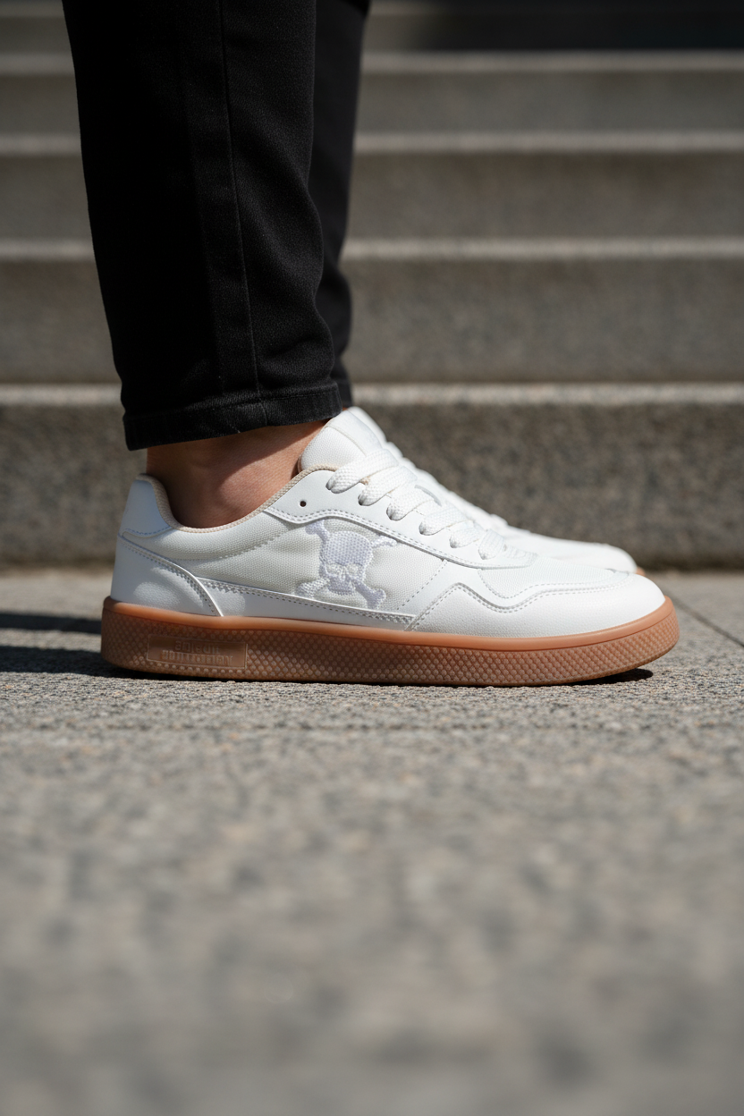 Zapatilla Barefoot Washington D.C White/Gum