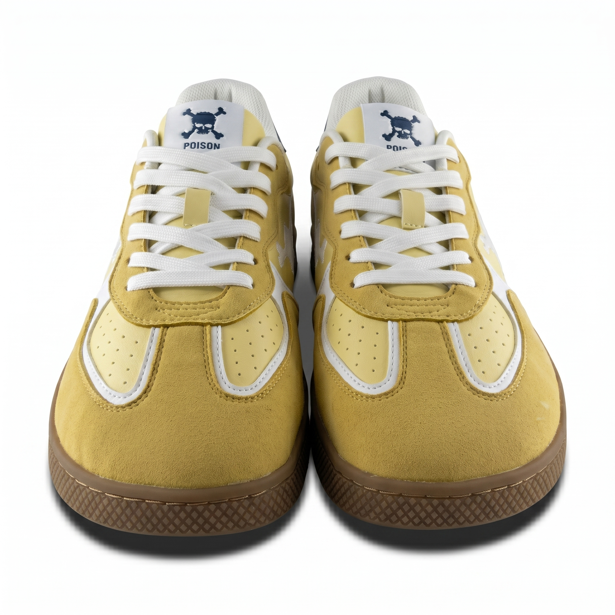 Zapatilla Barefoot Paris Skull Yellow